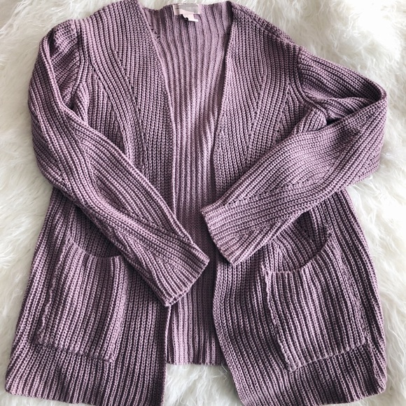 Forever 21 Sweaters - Forever 21 Lavender Cardigan